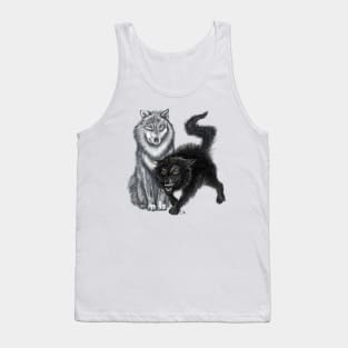 Two Wolves Tank Top